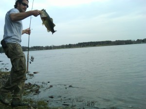 bass fishing